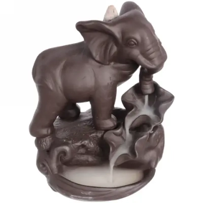 Подставка под стелющиеся благовония «Слон мудрости» 13*10*16,5см