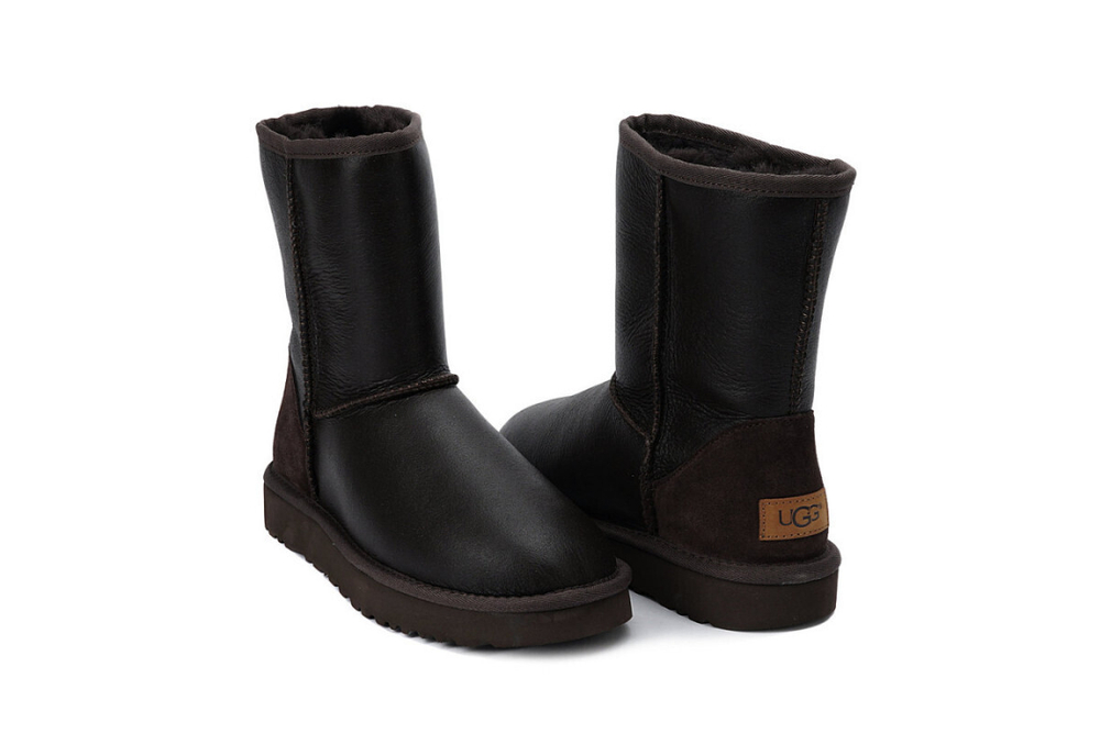 UGG Classic Short Metallic Chocolate