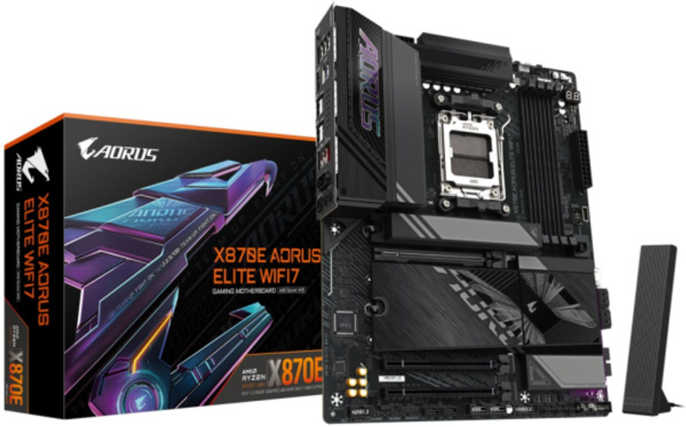 Материнская плата ATX GIGABYTE X870 AORUS ELITE WIFI7 ICE