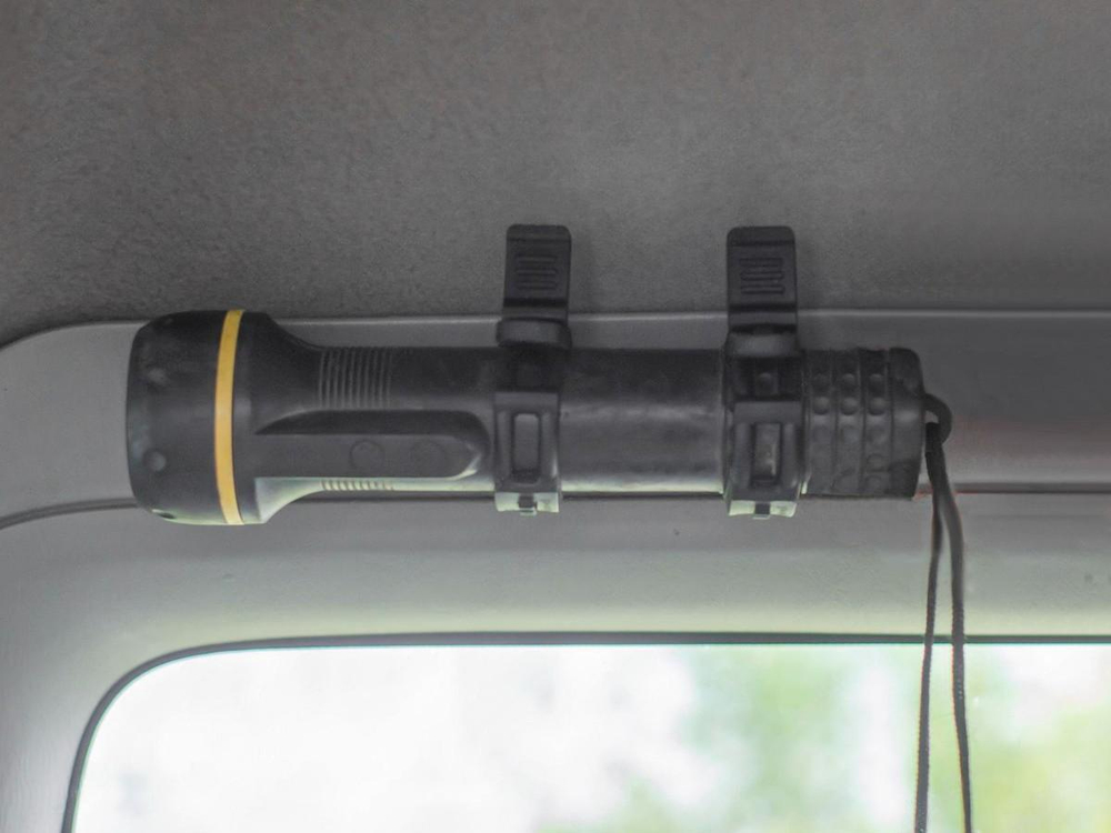 Крепление универсальное эконом-вариант (армированное L, черный)