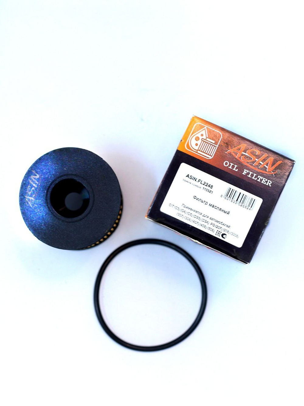 Фильтр масляный ASINFL2248 для Citroen, Peugeot