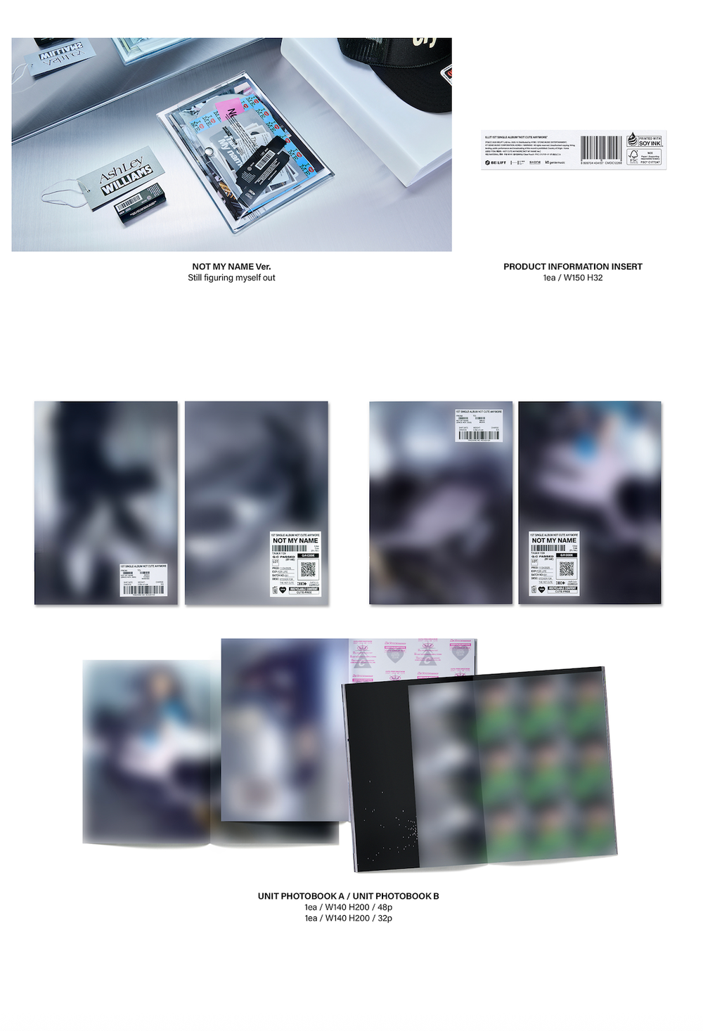 Альбом ILLIT - NOT CUTE ANYMORE (предзаказ от MAKESTAR)