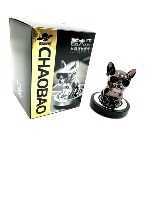 Ароматизатор для автомобиля Бульдог Бронзовый металлик на приборную панель