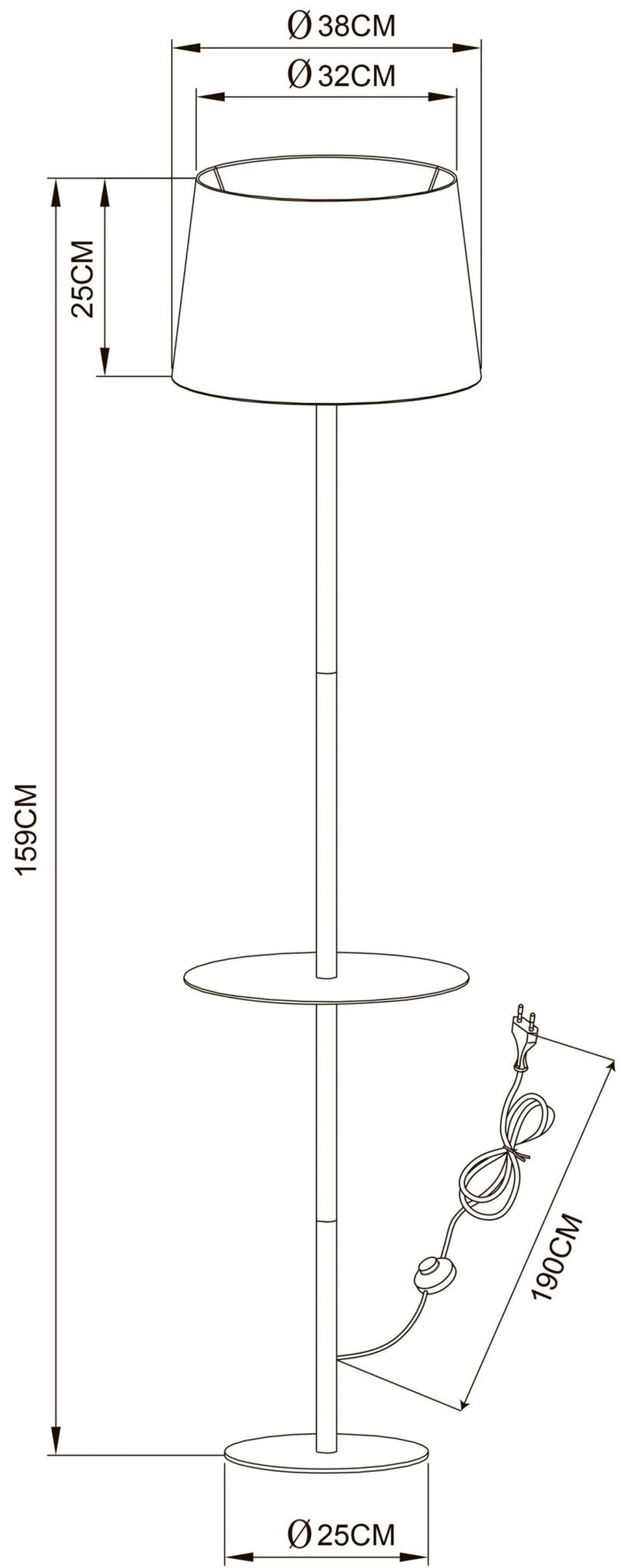 Торшер Arte Lamp