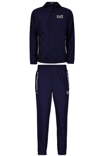 Мужской теннисный костюм EA7 Man Woven Tracksuit - Размер L