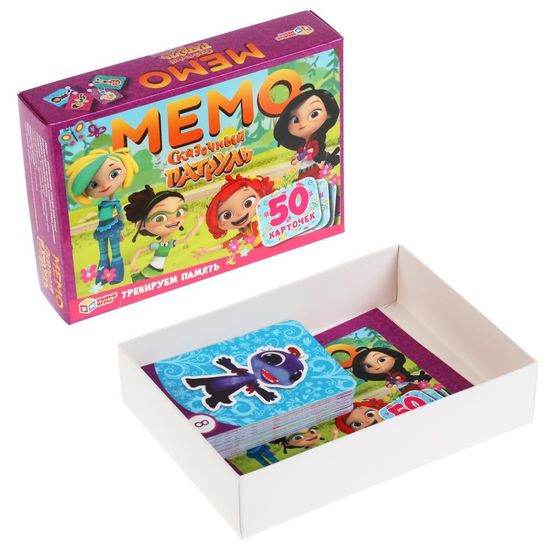 Карточная игра «Мемо. Сказочный патруль» ТМ «Умные игры»