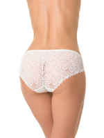 Женские кружевные трусики-слипы (Размер: S) (Цвет: бежевый)