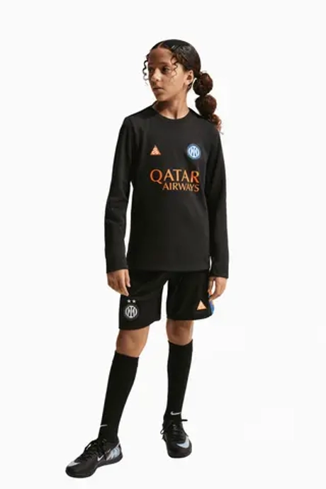 Футболка с длинными рукавами Nike Inter Milan x ACG 25/26 Academy Pro Junior - черный