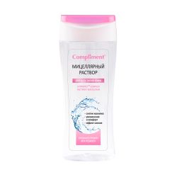 Compliment Мицеллярный раствор с комплексом Lipomoist для всех типов кожи