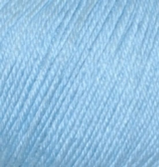 Пряжа Baby wool ( Alize) 350 Светло-голубой