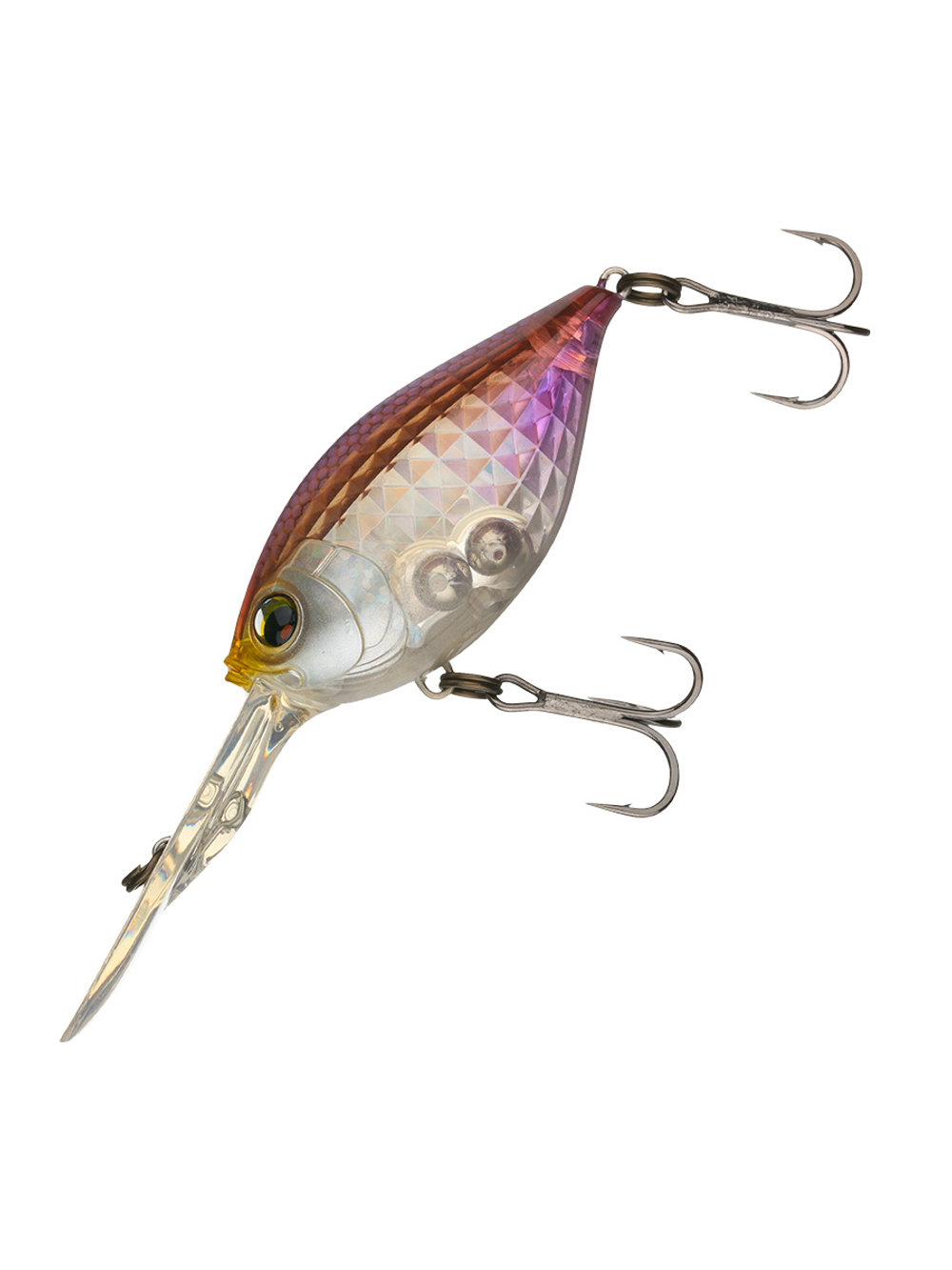 Воблер для рыбалки Duel L-Bass Crank DD 50F F1219-MGGB, 50 мм, 10 г, медленно всплывающий, крэнк