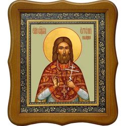 Евгений Ивашко, пресвитер, священномученик. Икона на холсте.