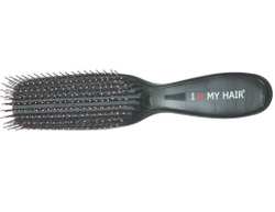 Расческа I LOVE MY HAIR "Spider" 1501 черная глянцевая M