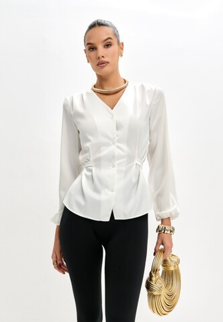 Блузка с завязками