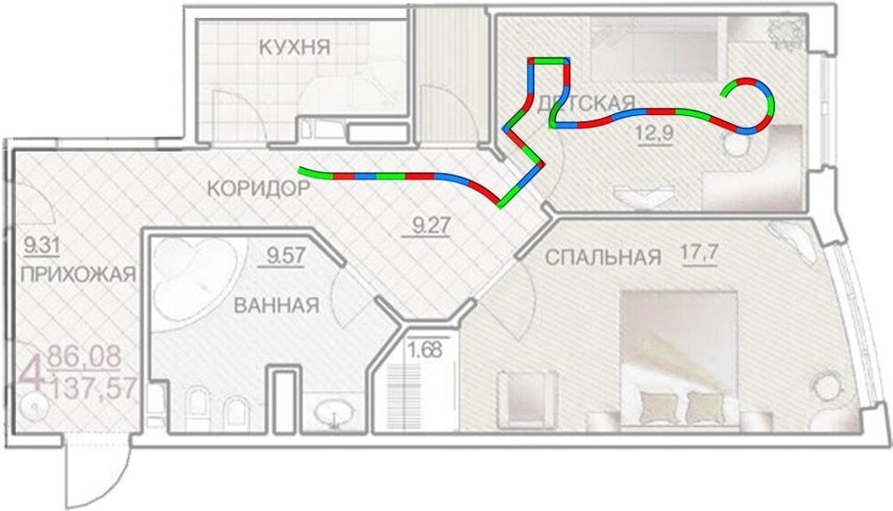 Walkedges наборы (бордюры для прогулок) 5 м
