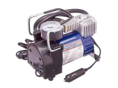 Компрессор автомобильный штекер прикур в сумке 12V 140W 45л/м металл (12шт/кор)