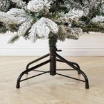 Заснеженная елка «Bourget» (Литая+пвх) 180 см / 1,8 м