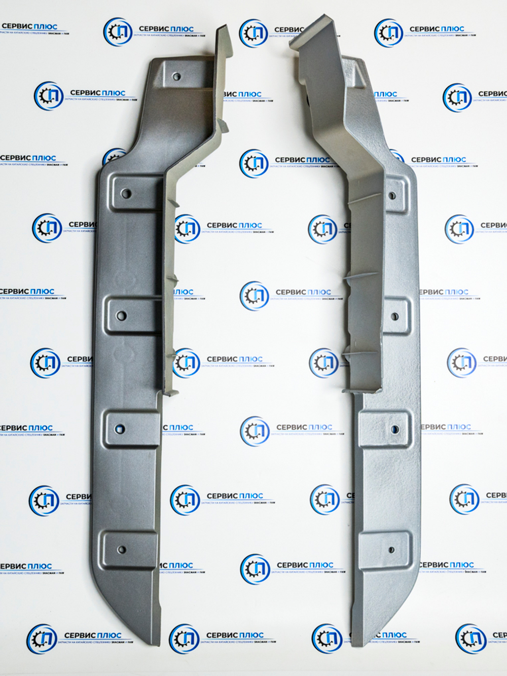 Накладка бампера X3000 (левая) SHACMAN DZ97259624007 серая