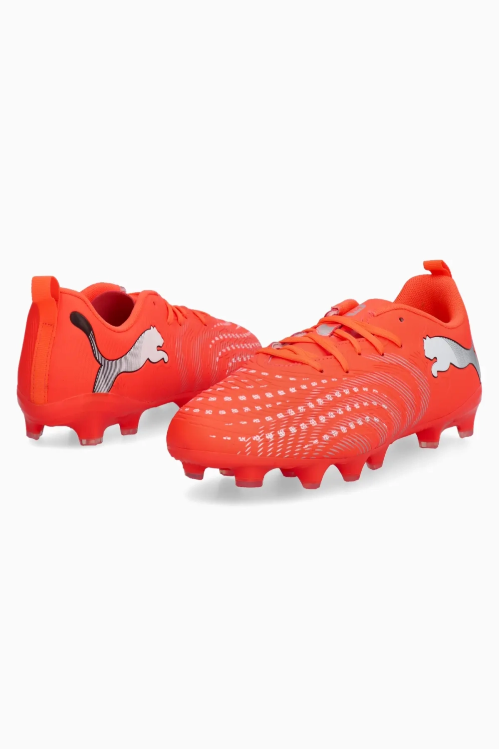 Бутсы Puma Future 9 Play FG/AG Junior - красный