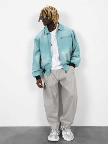 Куртка бомбер мужская джинсовая NOHO