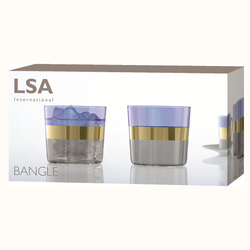 Набор стаканов bangle, 310 мл, фиолетовый, 2 шт.