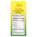Jiva Organics, Органическое сухое кокосовое молоко, 150 г (5,2 унции)