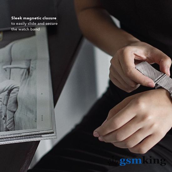 Uniq DANTE Milanese Loop for Apple Watch 38|40|41mm Graphite