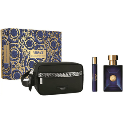 Versace Dylan Blue SET EDT 100 ml + EDT 10 ml + Cosmetic Bag 100ml