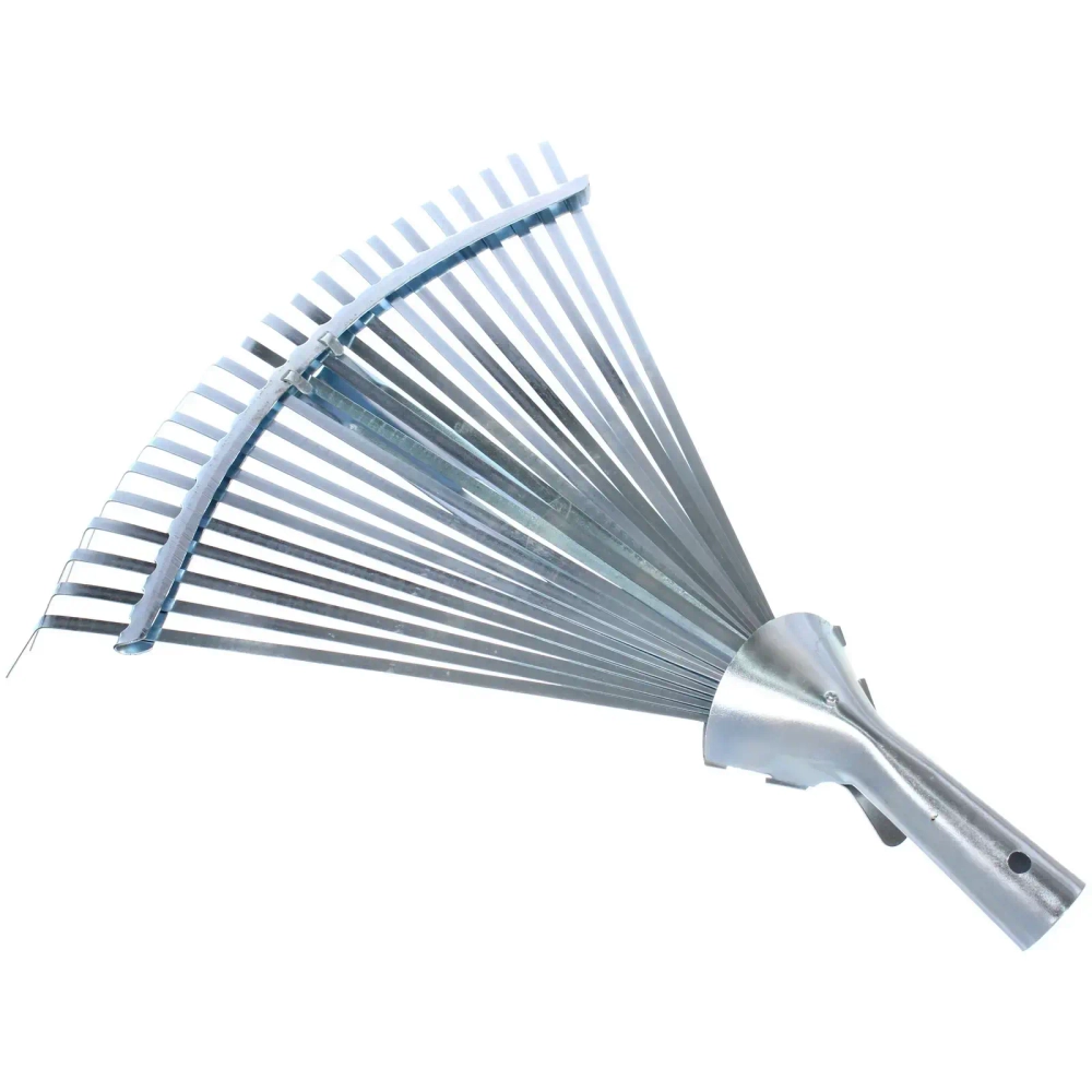 Грабли веерные пластинчатые оцинкованные 22 зуба 440*420мм