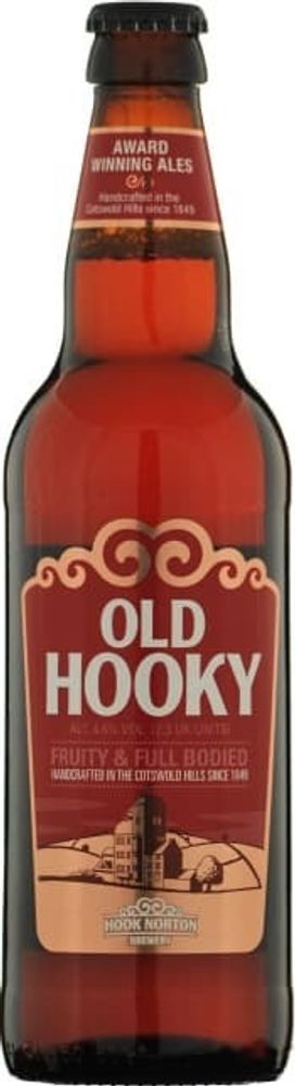 Пиво Хук Нортон Олд Хуки / Hook Norton Old Hooky 0.5 - стекло