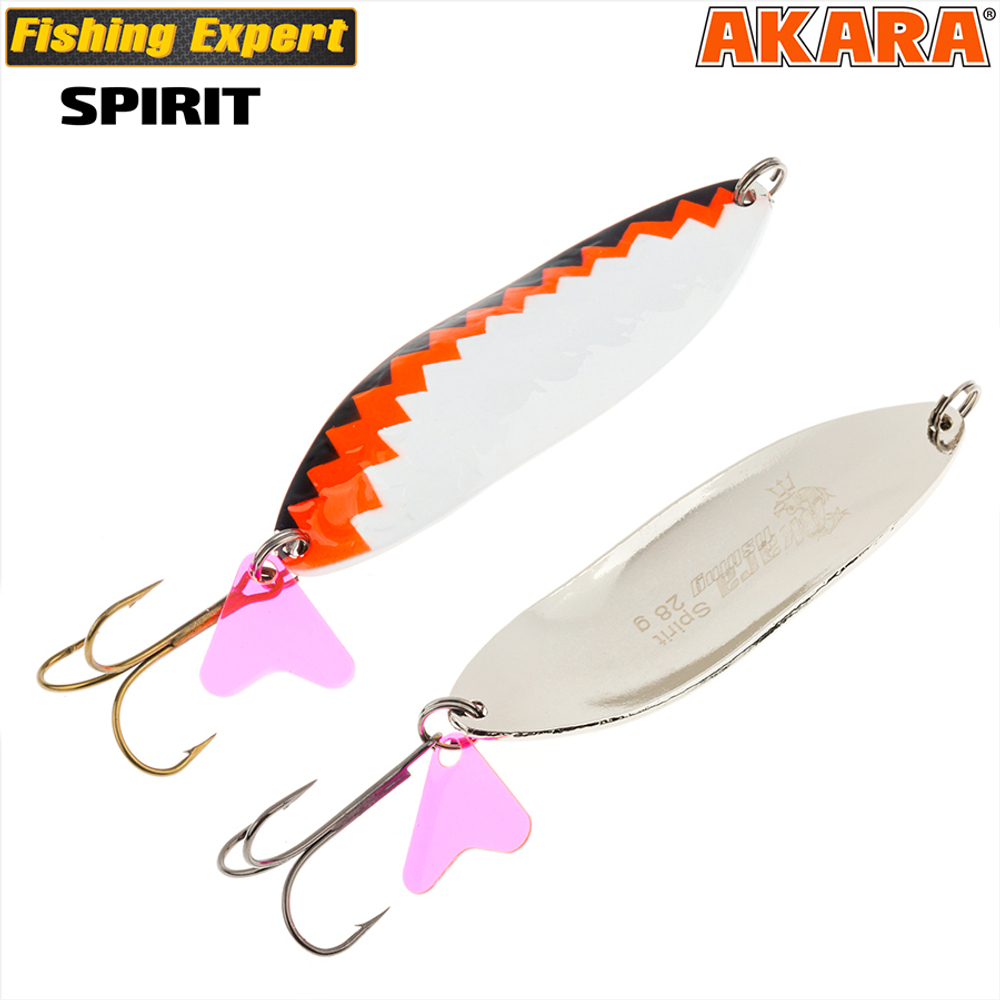 Блесна колебалка Akara 1027 Spirit 28 гр. 007