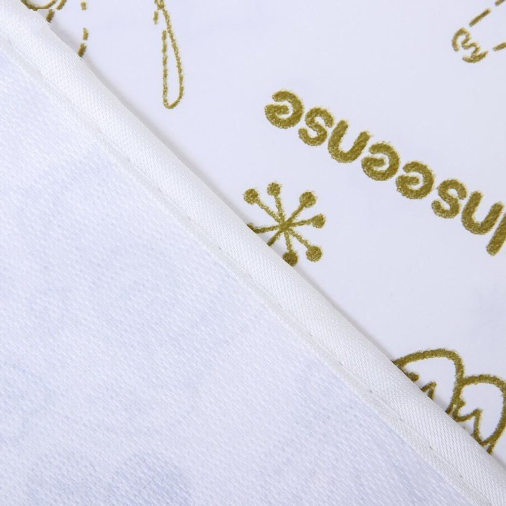 4967109 Клеенка 70х100 см., с ПВХ покрытием, с окантовкой, на резинке, с рисунком цвет МИКС