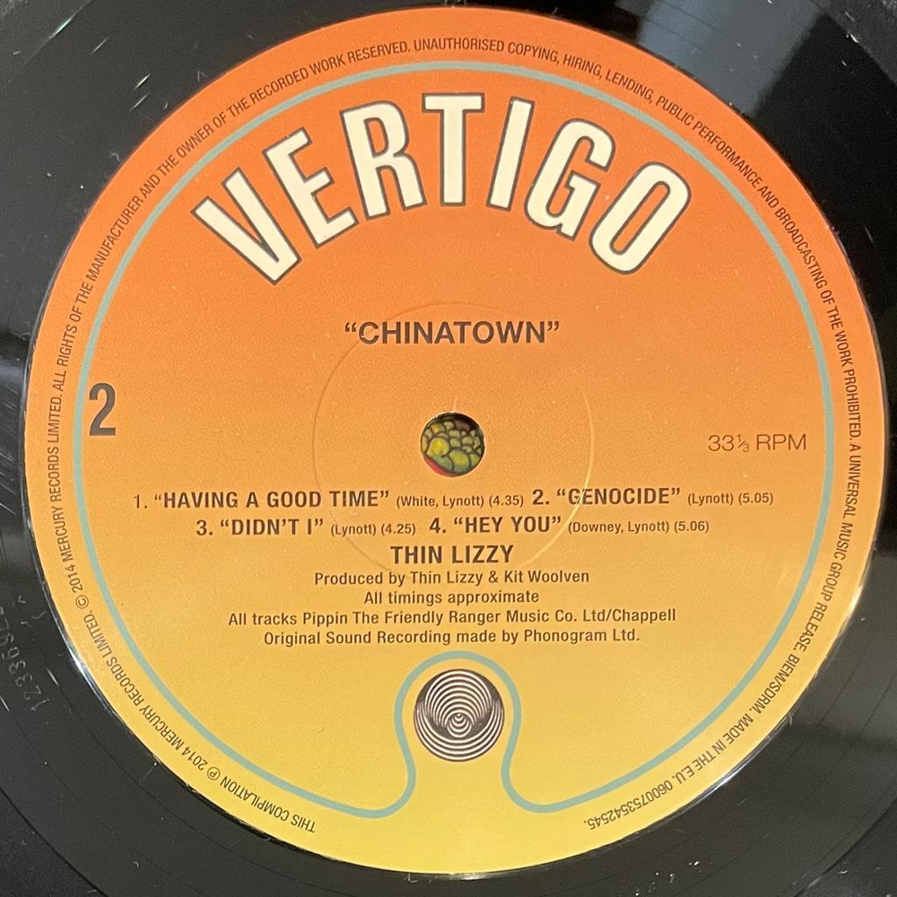 Thin Lizzy- Chinatown (Европа 2014г.)