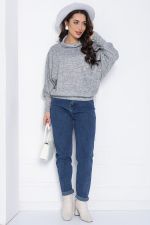 Джемпер Бернарда (серый меланж) Б12491-8 LT Collection