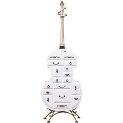 Подставка Контрабас-Комод Айс Амбер