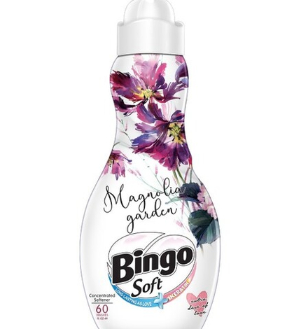 BINGO КОНДИЦИОНЕР Д/БЕЛЬЯ КОНЦЕНТРАТ МАГНОЛИЯ SOFT MAGNOLIA GARDEN 1440 МЛ*9