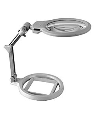 Лупа настольная складная с подсветкой 130мм.26мм (3LED) MG3B-1A Magnifier