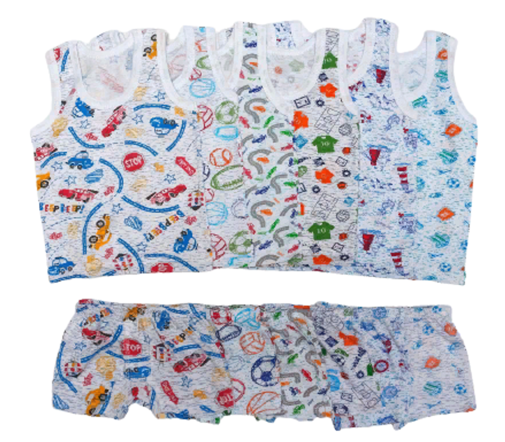 Комплект для мальчиков (майка+боксеры) р.30, цв. (AMOTEKS), 1 шт.