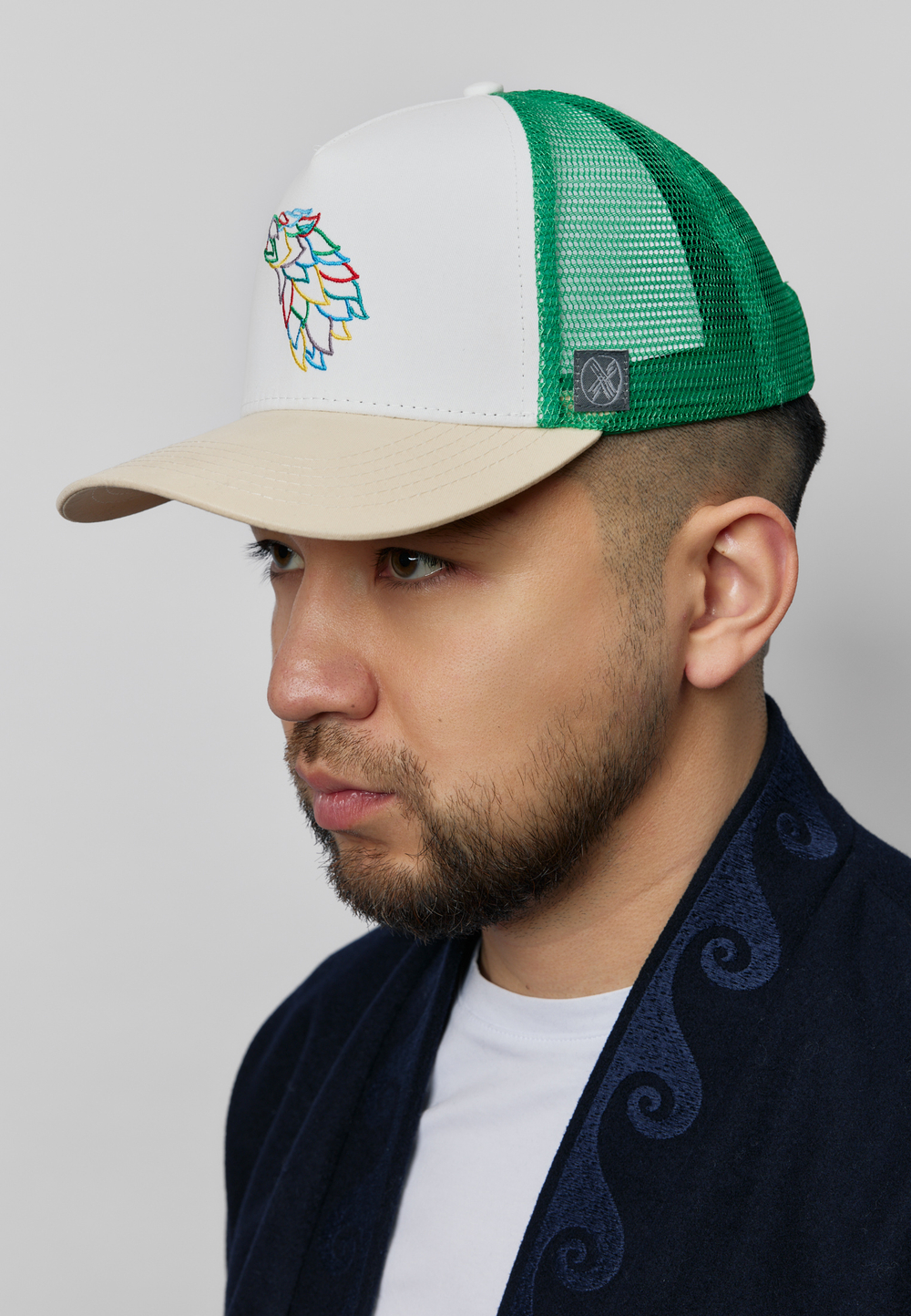 Кепка KOK BORI BEIGE GREEN