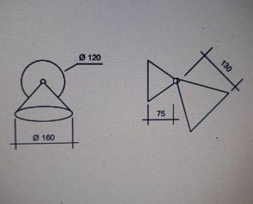 Бра Atelier Areti  Cone Wall / Ceiling