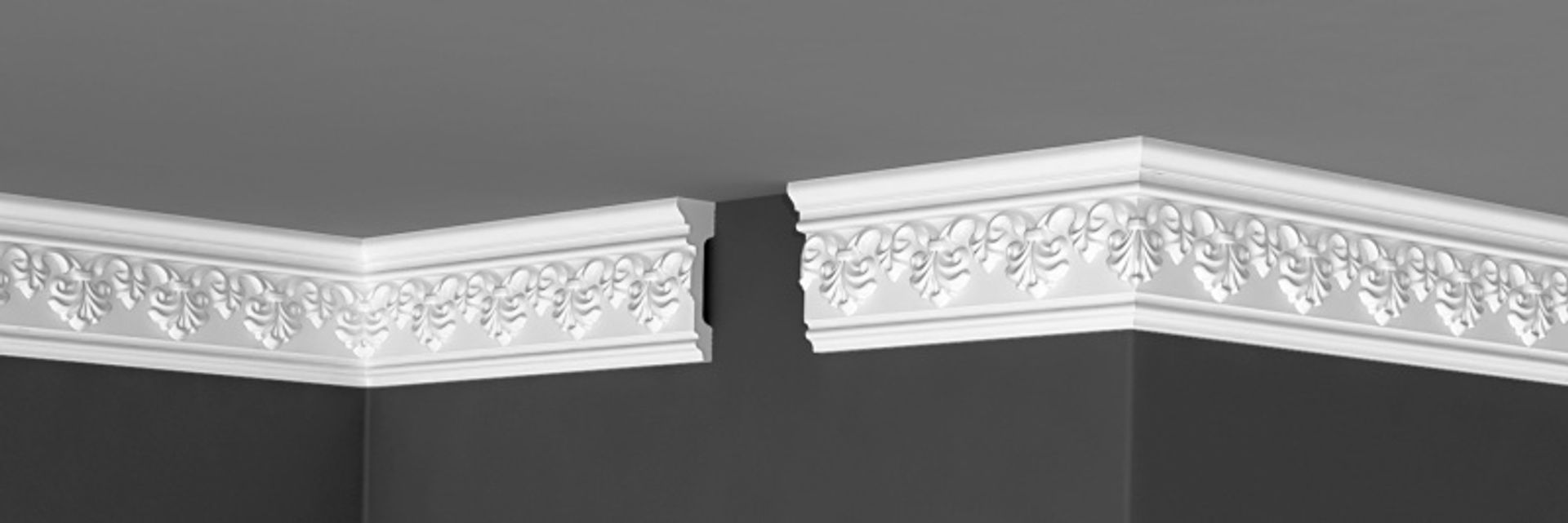 Плинтус потолочный Де-Багет Декор ДП 11/80
