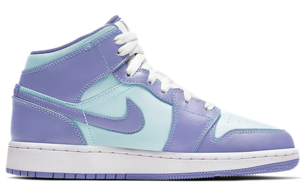 Jordan 1 Mid GS Purple Pulse