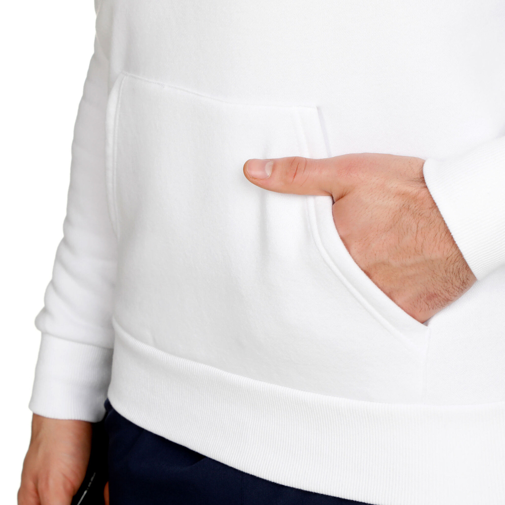 Мужская кофта теннисная Quiet Please Retro Stripe Hoody Men - White