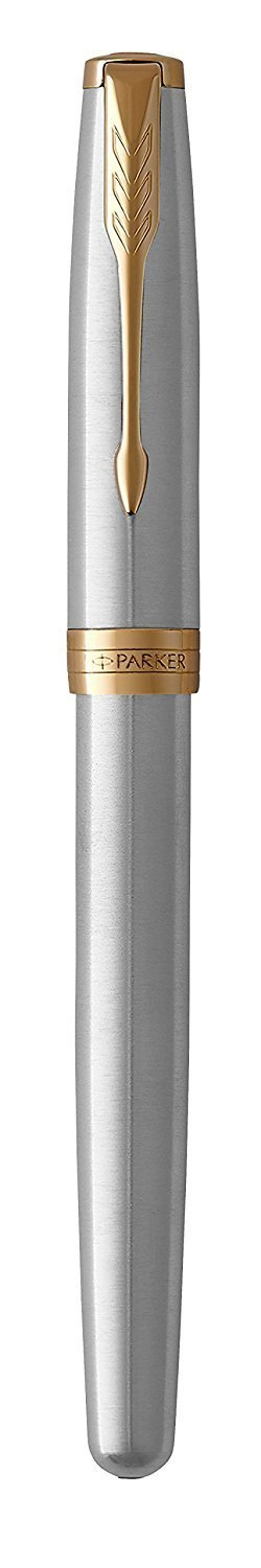 Parker Sonnet Core - Stainless Steel GT, ручка-роллер, M, BL