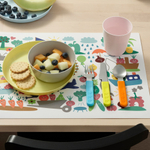 Набор столовых приборов IKEA SMASKA (СМАСКА), Детский, Разноцветный, 3 шт