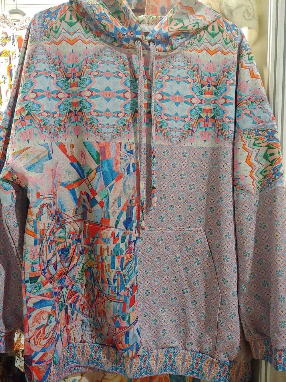 Худи "Филонов", по мотивам картины Павла Филонова «Формула петроградского пролетариата»