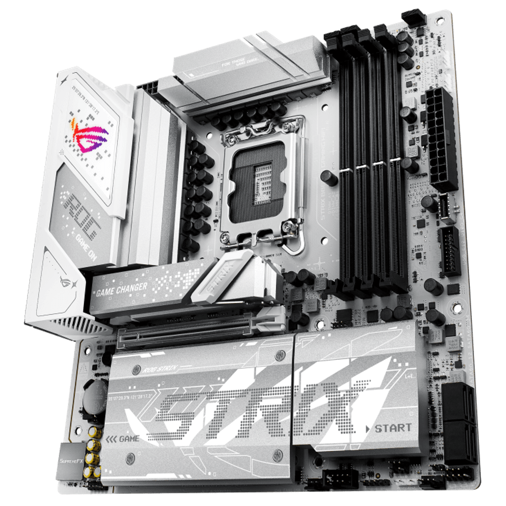 Материнская плата ASUS ROG STRIX B860-G GAMING WIFI, LGA1851 B860 4xDDR5 4xSATA 4xM.2 HDMI DP mATX