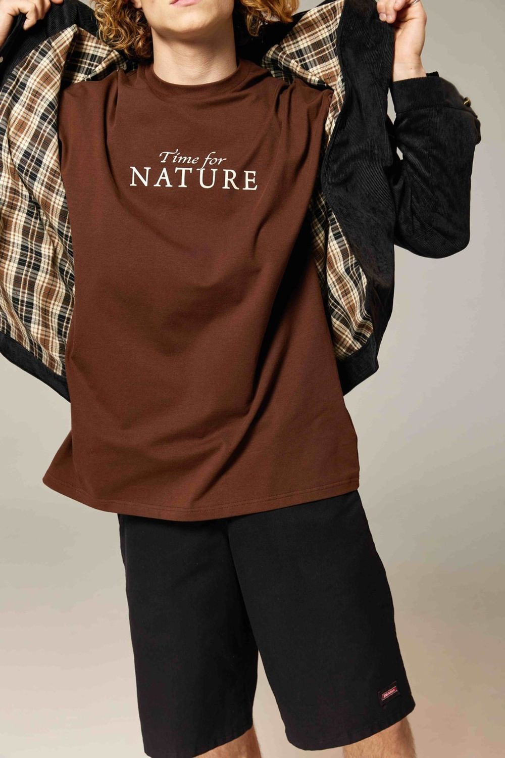 Куртка Called a Garment Corduroy work Угольно-черная