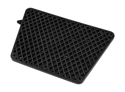 Накладка на транец внешняя черная, пластиковая