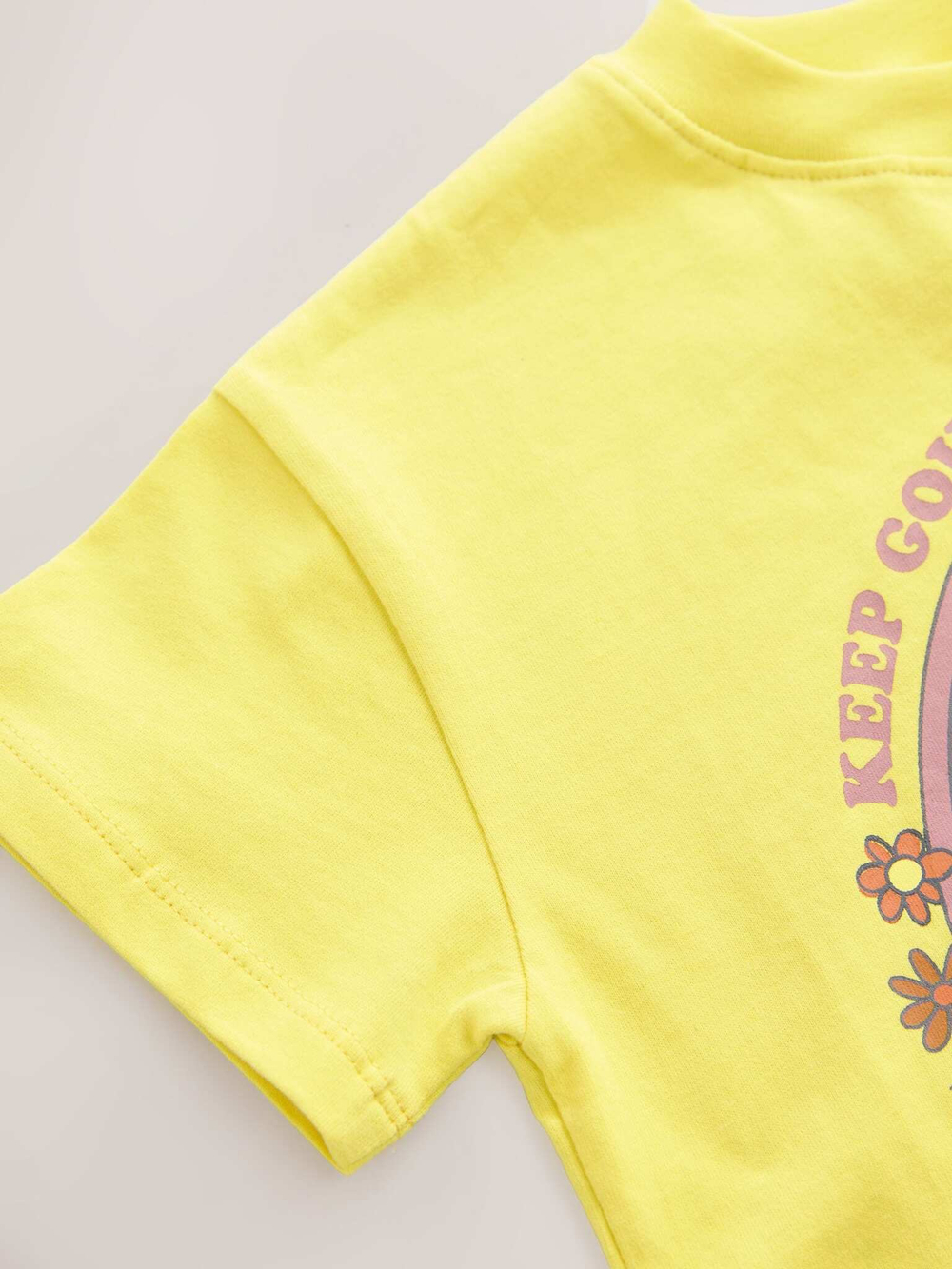 Футболка для девочки Next E44-982, Желтый